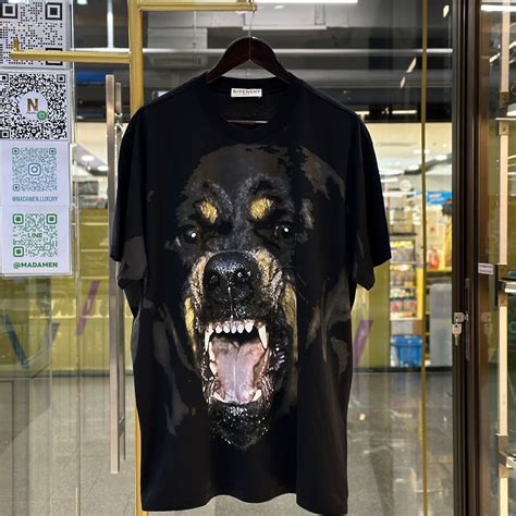 givenchy rottweiler and flower print t shirt|givenchy shirt olx.